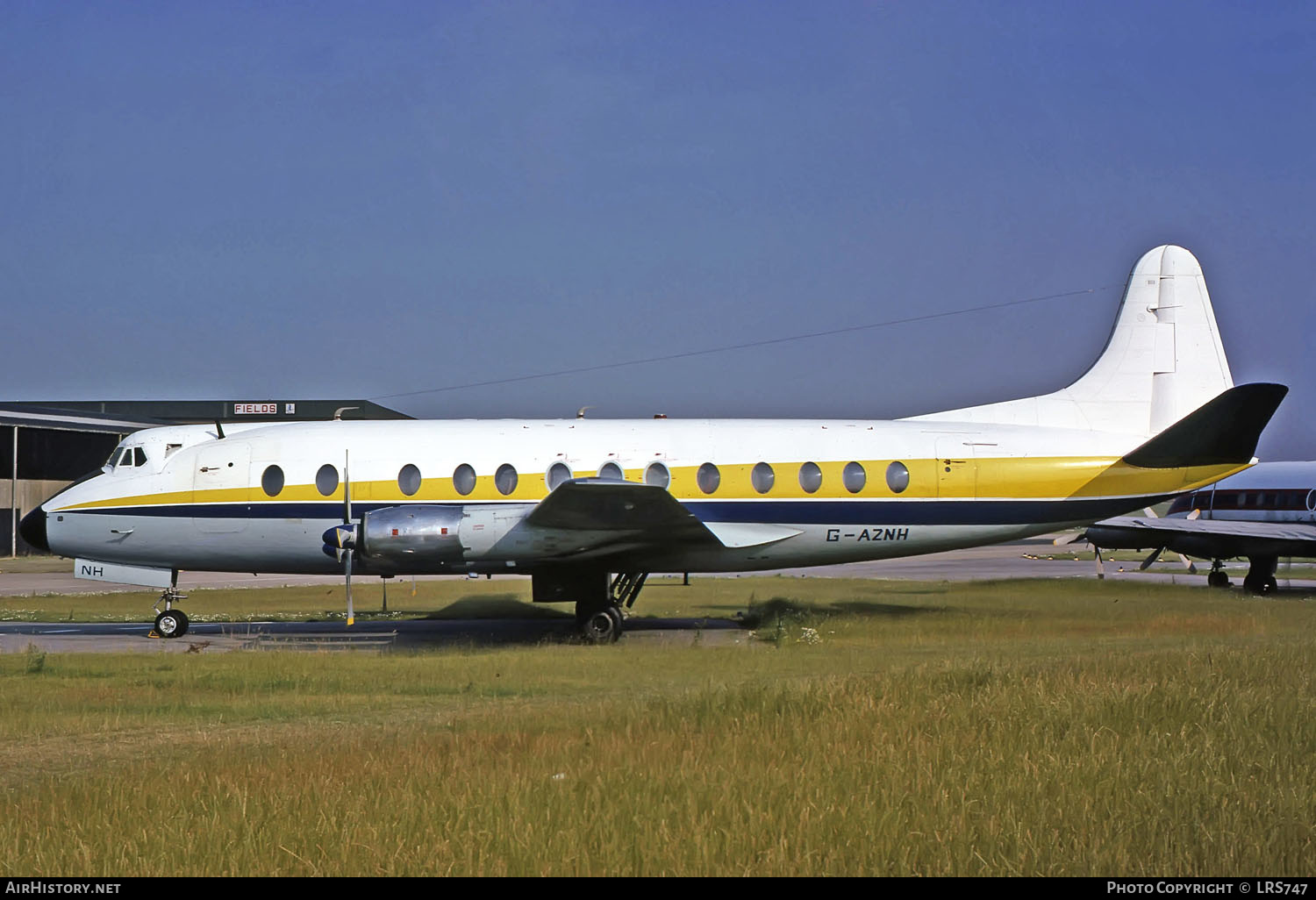 Aircraft Photo of G-AZNH | Vickers 814 Viscount | Alidair | AirHistory.net #260367