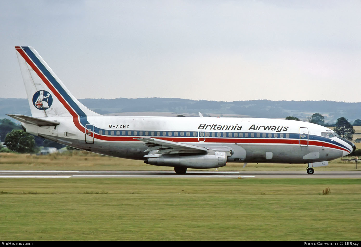 Aircraft Photo of G-AZNZ | Boeing 737-222 | Britannia Airways | AirHistory.net #260368