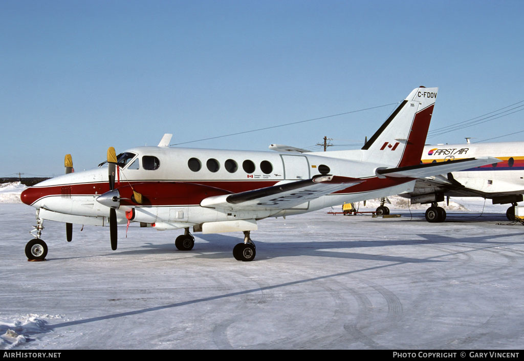 Aircraft Photo of C-FDOV | Beech 100 King Air | Transport Canada | AirHistory.net #260391