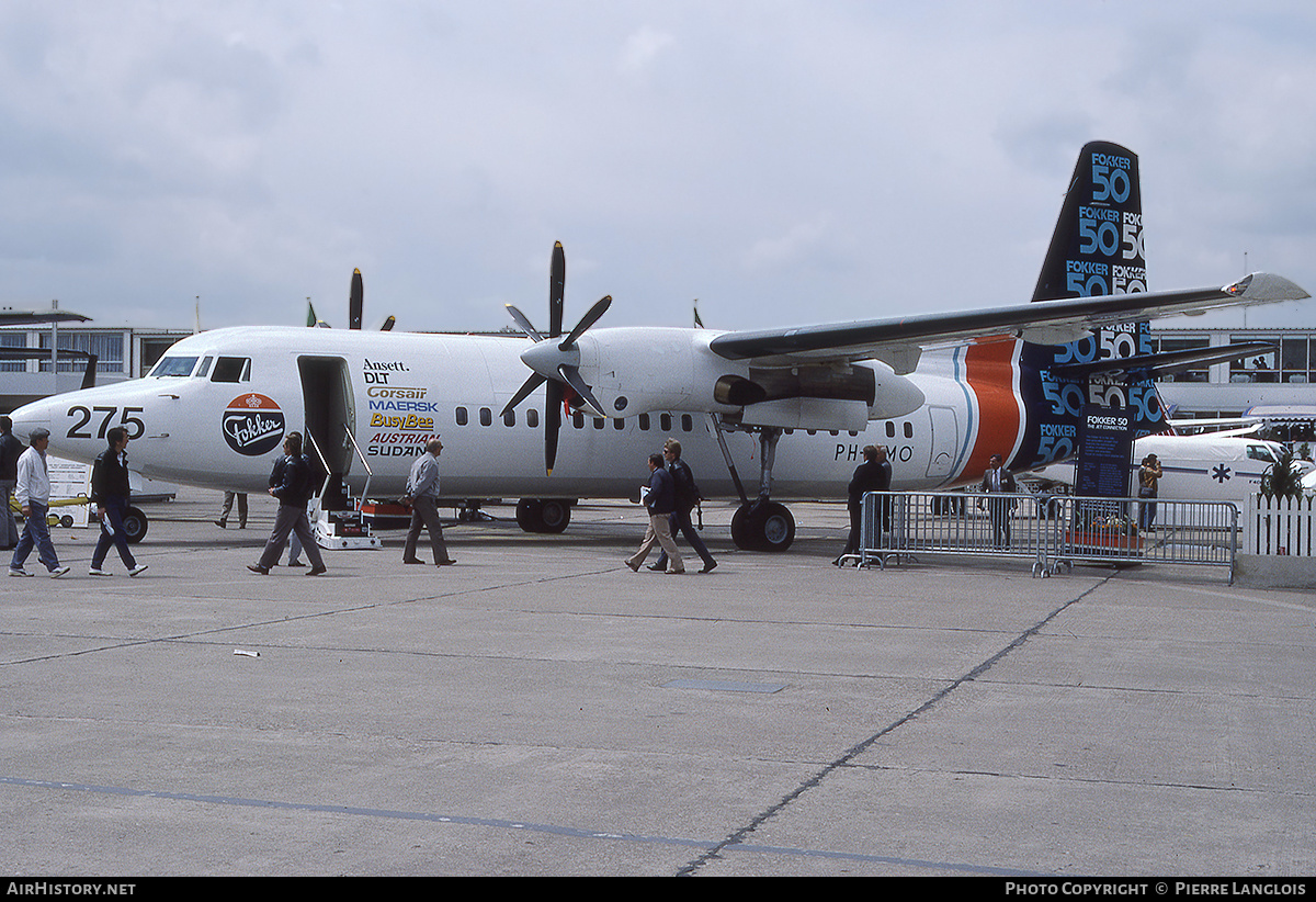 Aircraft Photo of PH-DMO | Fokker 50 | Fokker | AirHistory.net #260395