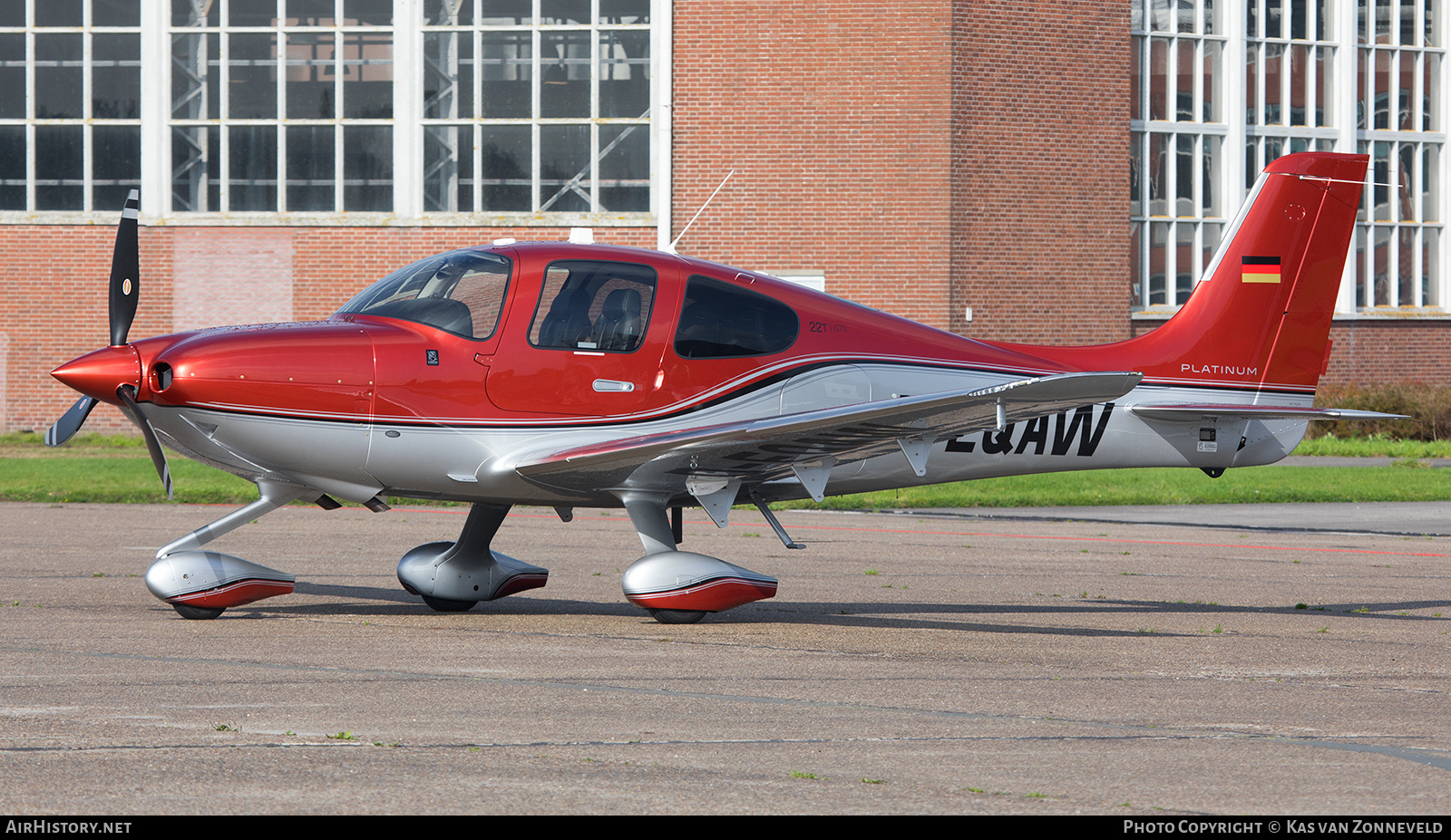 Aircraft Photo of D-EQAW | Cirrus SR-22T G6-GTS Platinum | AirHistory.net #260403