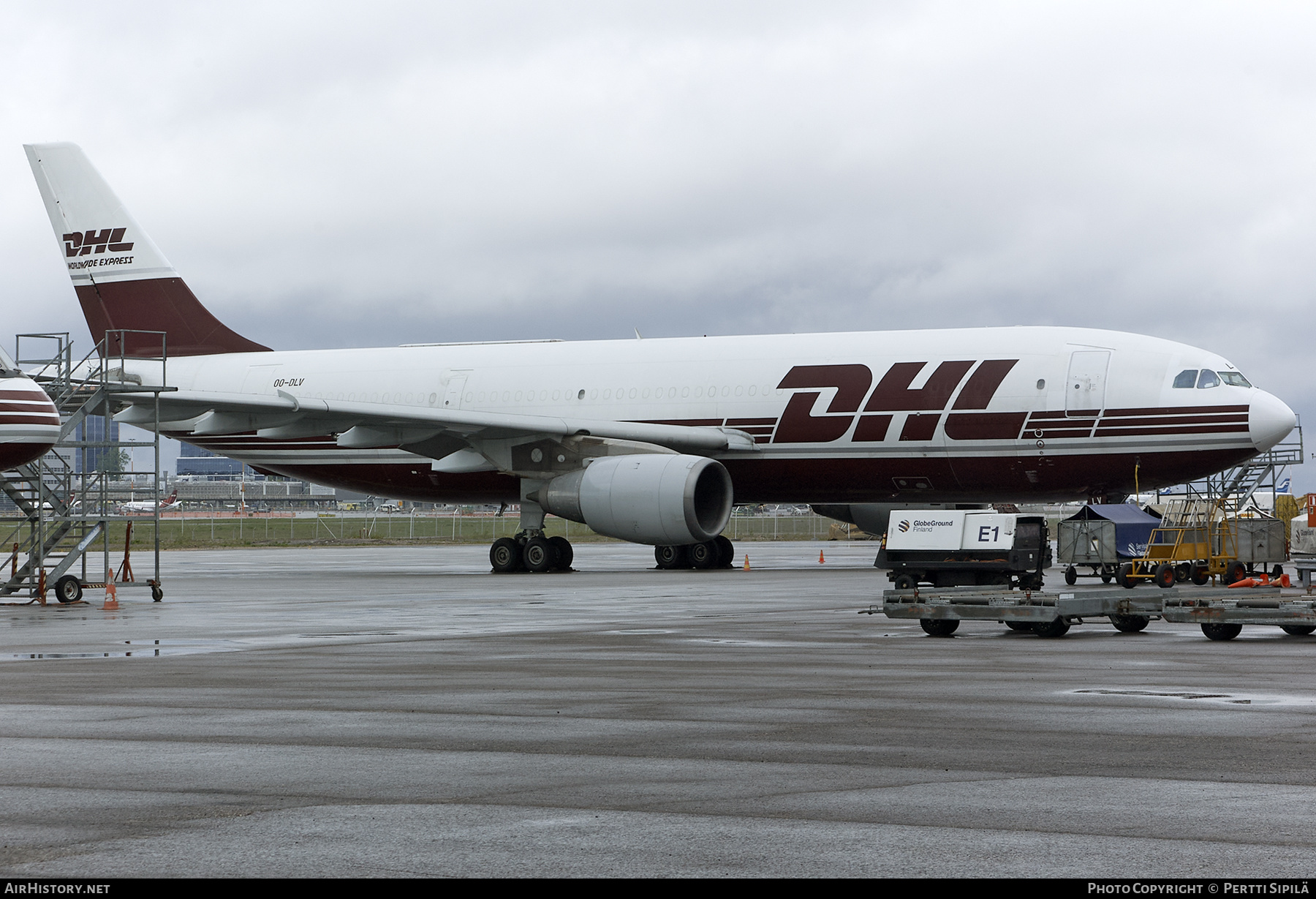 Aircraft Photo of OO-DLV | Airbus A300B4-203(F) | DHL Worldwide Express | AirHistory.net #260405