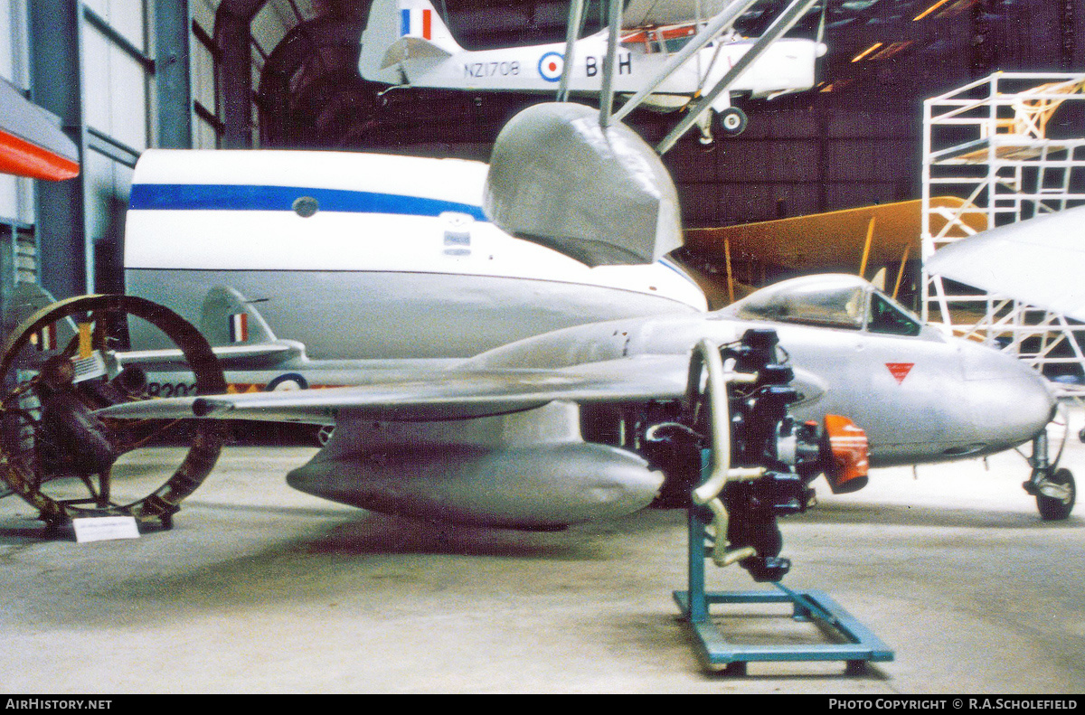 Aircraft Photo of WR202 | De Havilland D.H. 100 Vampire FB9 | New Zealand - Air Force | AirHistory.net #260406