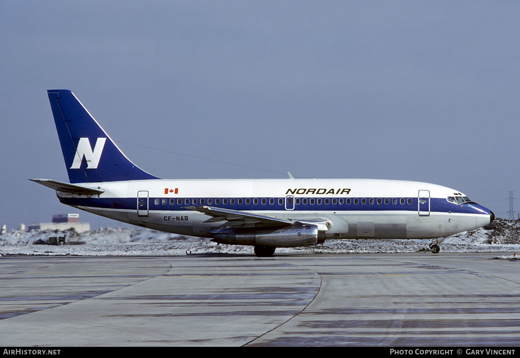 Aircraft Photo of CF-NAB | Boeing 737-242C | Nordair | AirHistory.net #260408