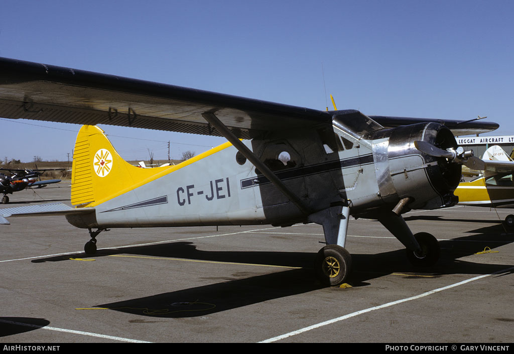 Aircraft Photo of CF-JEI | De Havilland Canada DHC-2 Beaver Mk1 | AirHistory.net #260420