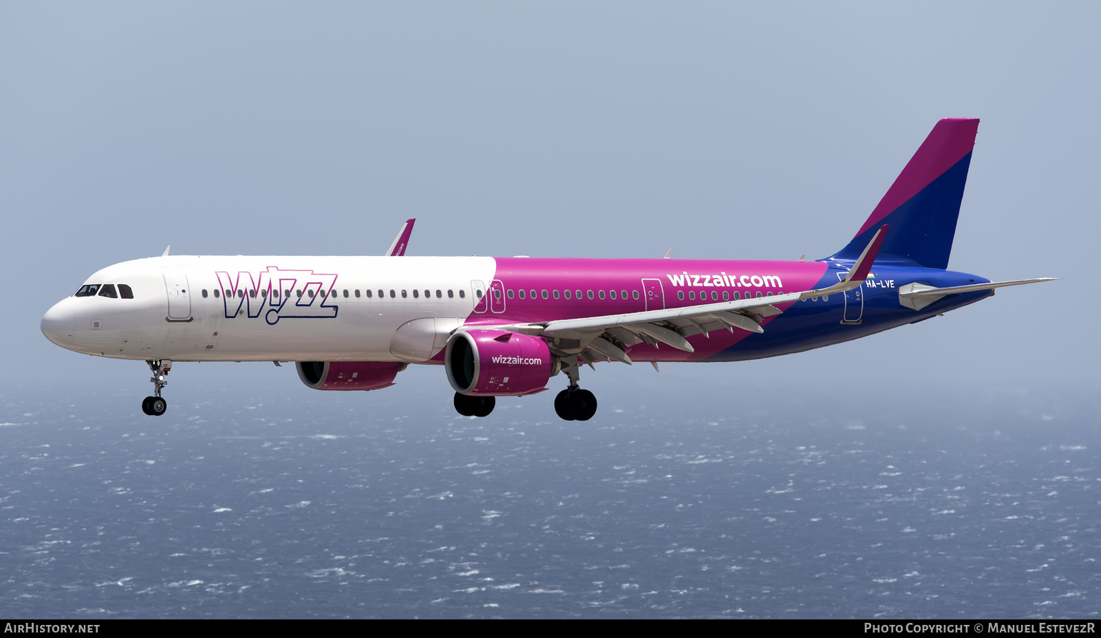 Aircraft Photo of HA-LVE | Airbus A321-271NX | Wizz Air | AirHistory.net #260430