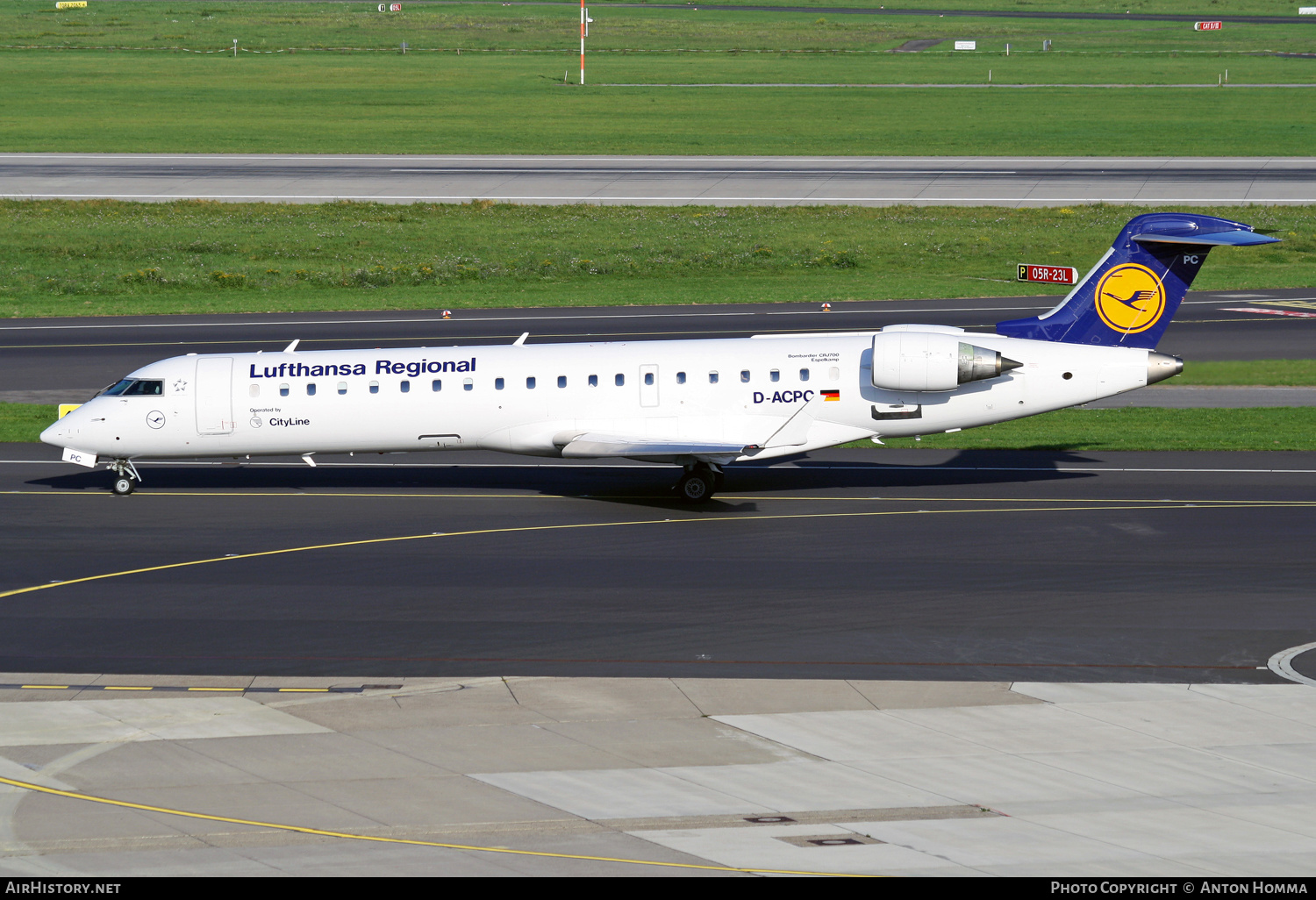 Aircraft Photo of D-ACPC | Bombardier CRJ-701ER (CL-600-2C10) | Lufthansa Regional | AirHistory.net #260436