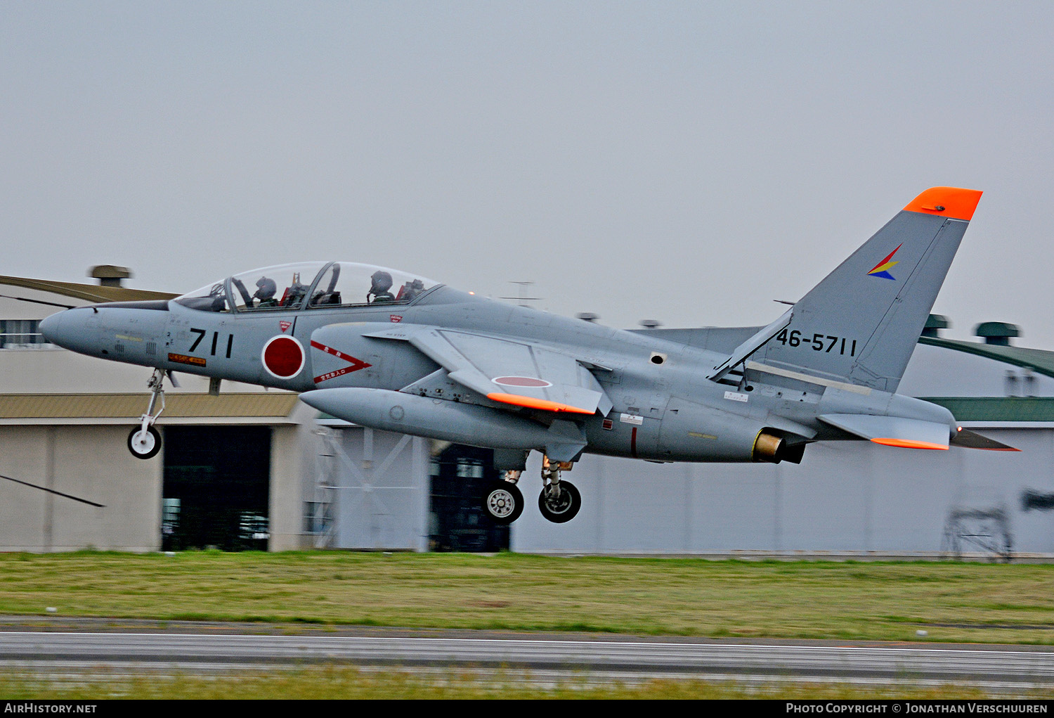 Aircraft Photo of 46-5711 | Kawasaki T-4 | Japan - Air Force | AirHistory.net #260437