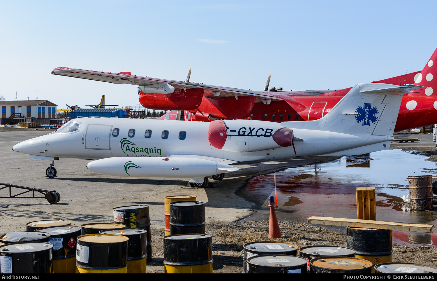 Aircraft Photo of C-GXCB | Gates Learjet 35A | Aqsaqniq Airways | AirHistory.net #260440