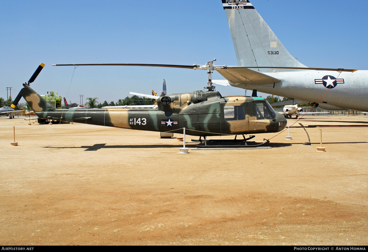 Aircraft Photo of 63-13143 / AF63-143 | Bell UH-1F Iroquois | USA - Air Force | AirHistory.net #260446