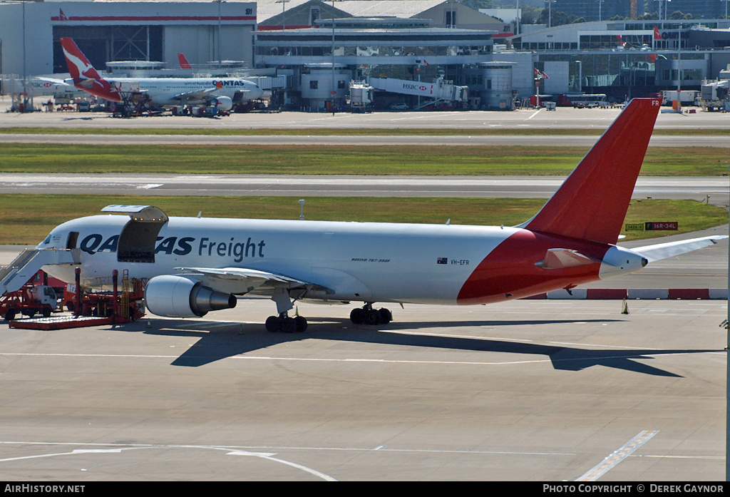 Aircraft Photo of VH-EFR | Boeing 767-381F | Qantas Freight | AirHistory.net #260449