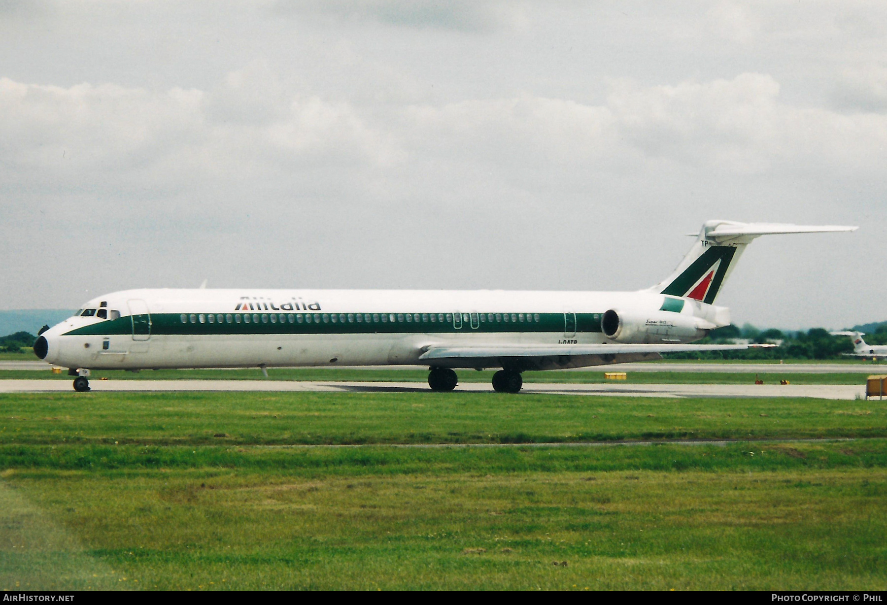 Aircraft Photo of I-DATP | McDonnell Douglas MD-82 (DC-9-82) | Alitalia | AirHistory.net #260467