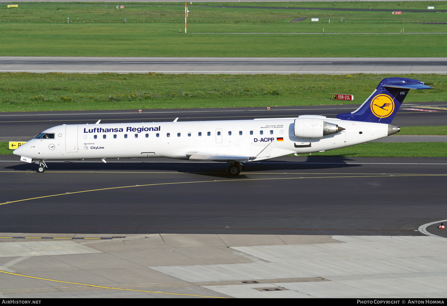 Aircraft Photo of D-ACPR | Bombardier CRJ-701ER (CL-600-2C10) | Lufthansa Regional | AirHistory.net #260484