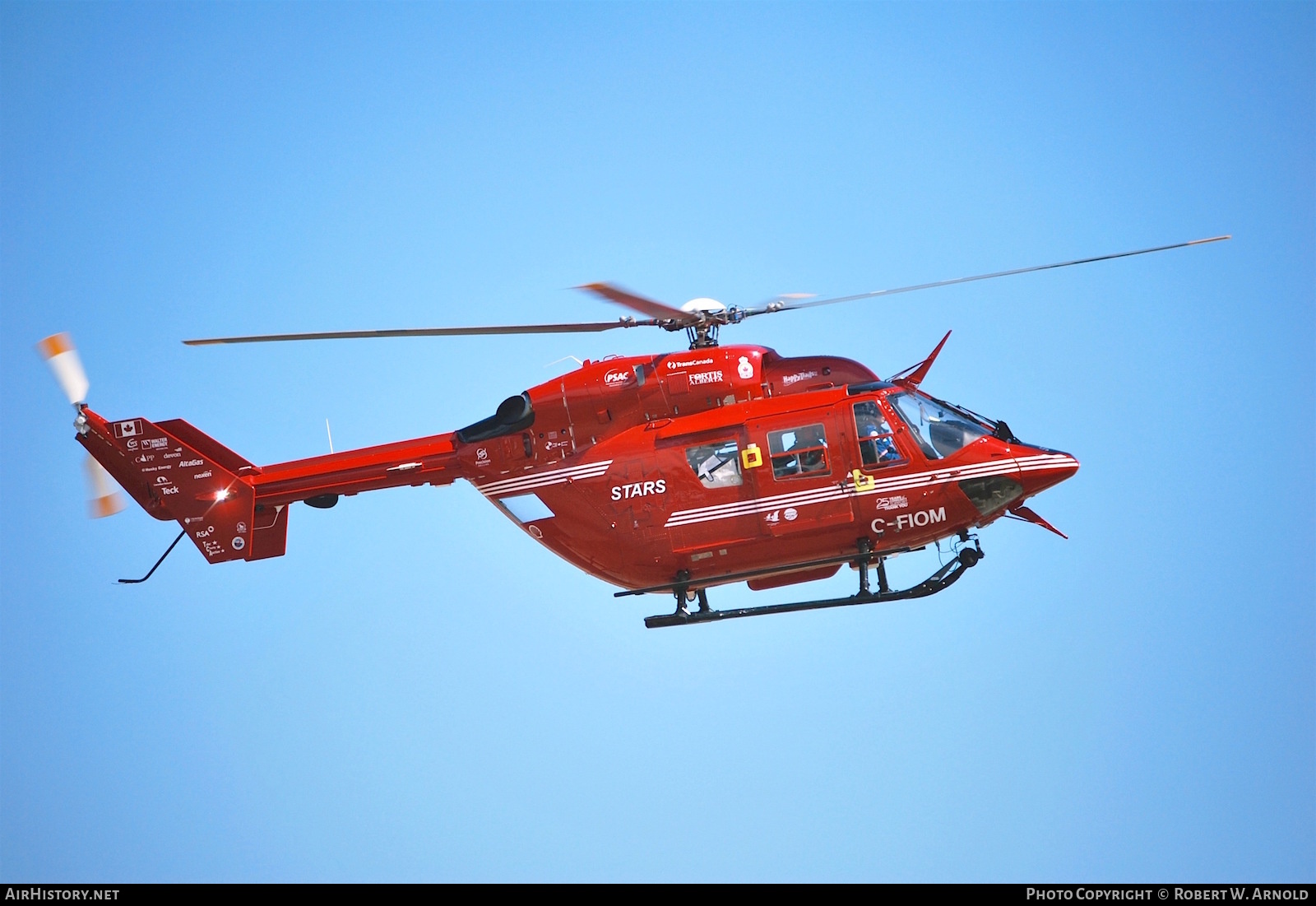 Aircraft Photo of C-FIOM | Eurocopter-Kawasaki BK-117A-4 | STARS - Shock Trauma Air Rescue Service | AirHistory.net #260490