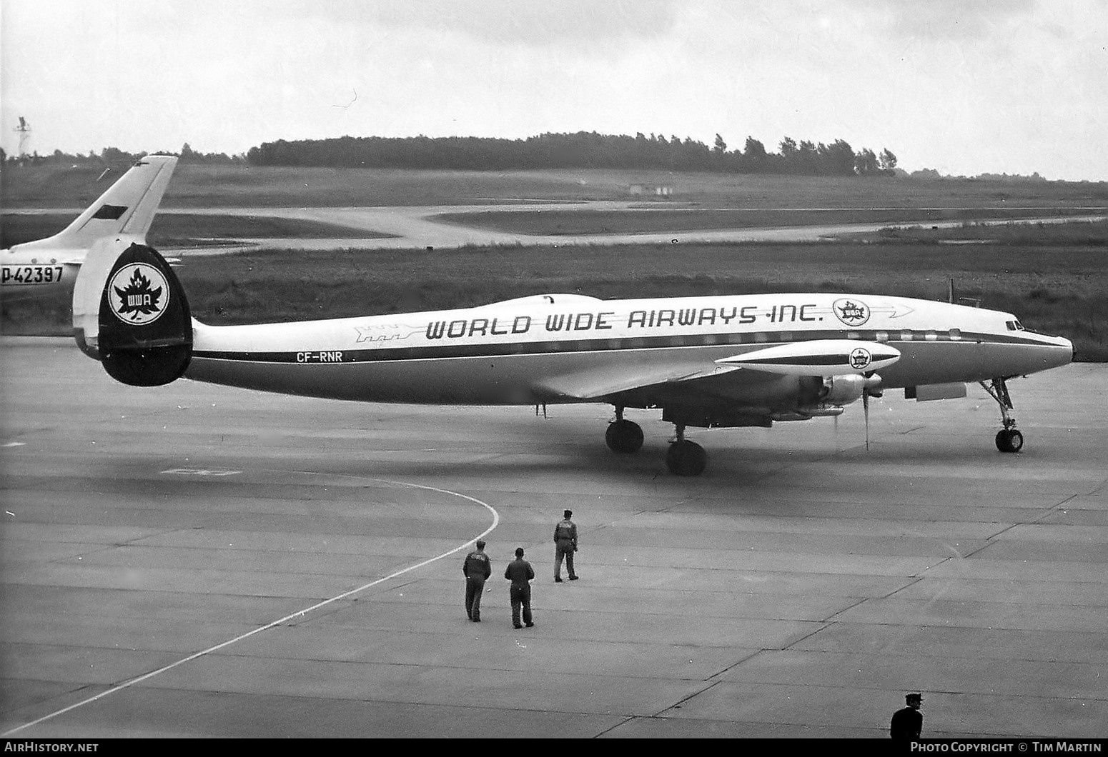 Aircraft Photo of CF-RNR | Lockheed L-1049G Super Constellation | World Wide Airways - WWA | AirHistory.net #260504