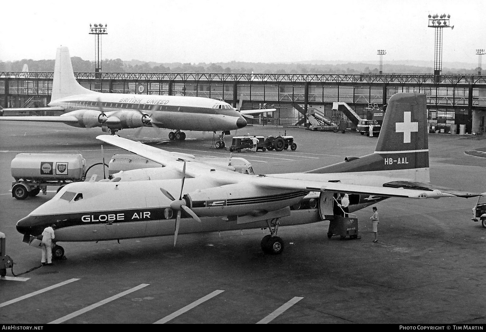 Aircraft Photo of HB-AAL | Handley Page HPR-7 Herald 210 | Globe Air | AirHistory.net #260505