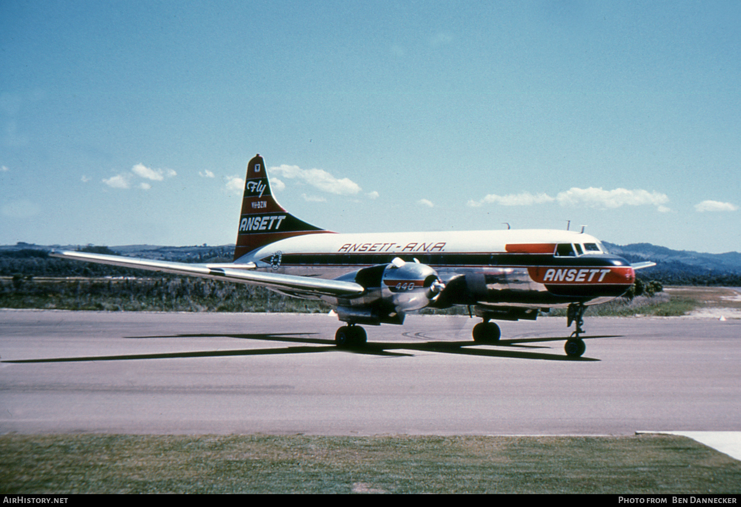 Aircraft Photo of VH-BZN | Convair 440-97 Metropolitan | Ansett - ANA | AirHistory.net #260509