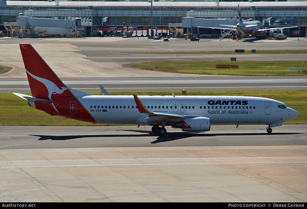 Aircraft Photo of VH-VXM | Boeing 737-838 | Qantas | AirHistory.net #260513
