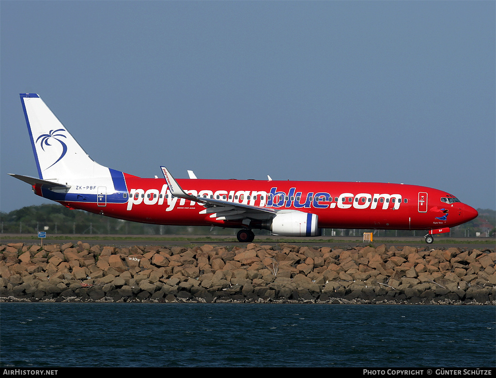 Aircraft Photo of ZK-PBF | Boeing 737-8FE | Polynesian Blue | AirHistory.net #260524