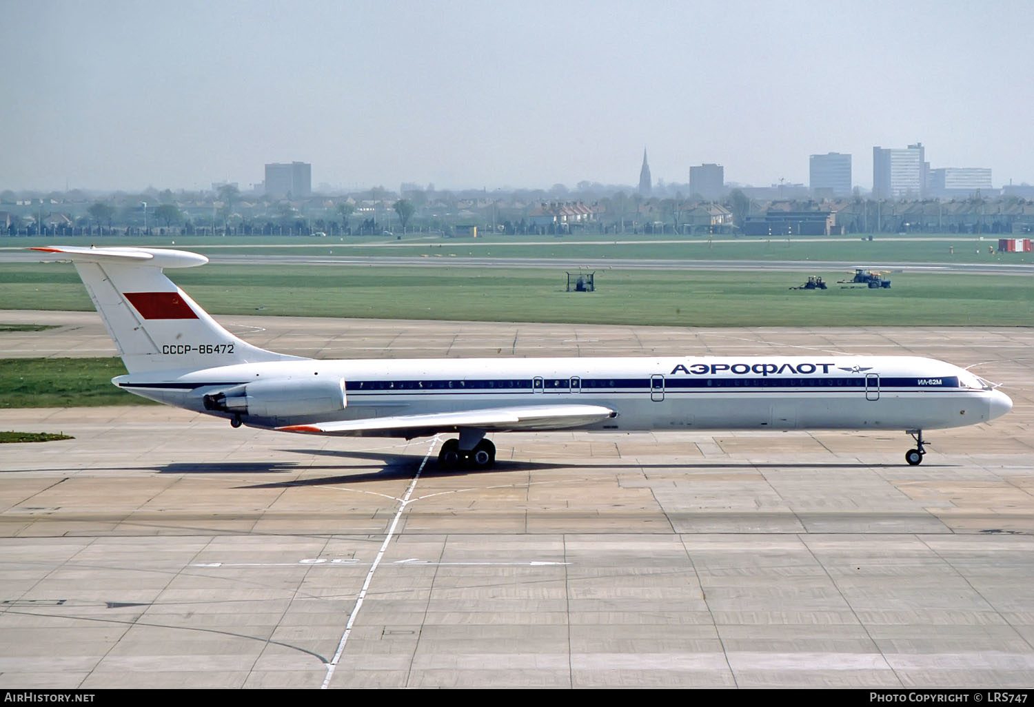 Aircraft Photo of CCCP-86472 | Ilyushin Il-62M | Aeroflot | AirHistory.net #260531