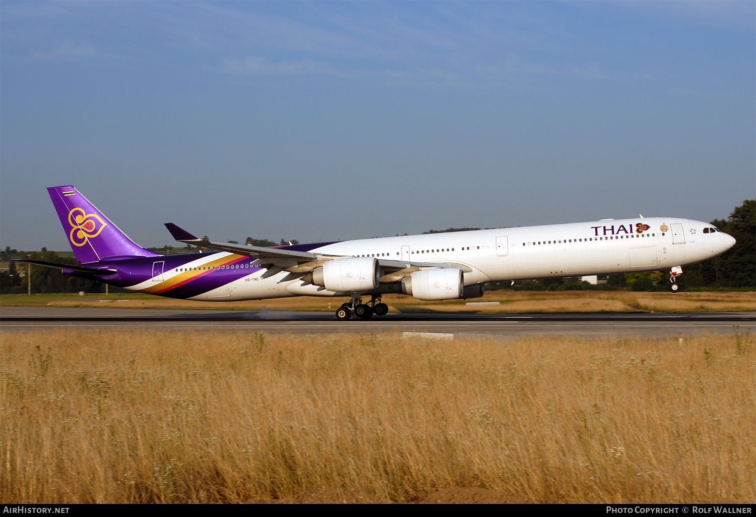 Aircraft Photo of HS-TNC | Airbus A340-642 | Thai Airways International | AirHistory.net #260532