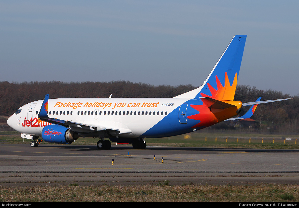 Aircraft Photo of G-GDFB | Boeing 737-33A | Jet2 Holidays | AirHistory.net #260537