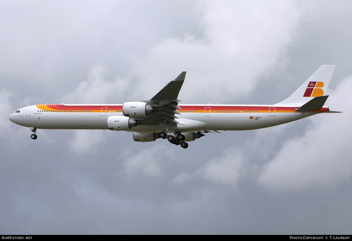 Aircraft Photo of F-WWCG | Airbus A340-642 | Iberia | AirHistory.net #260539