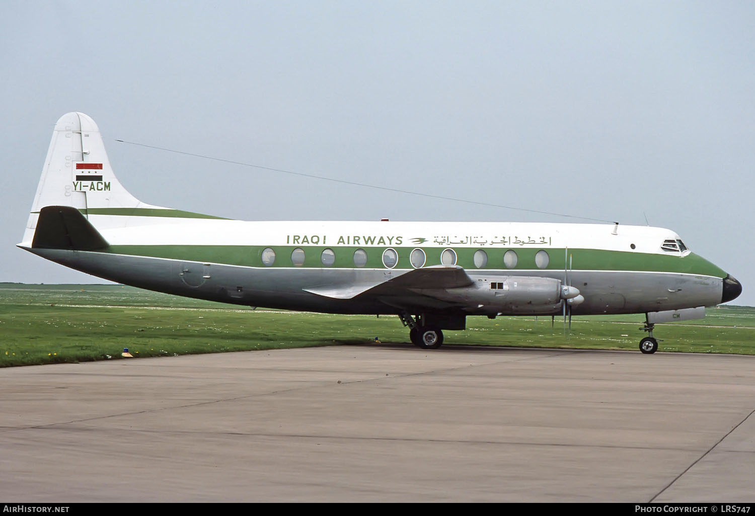 Aircraft Photo of YI-ACM | Vickers 735 Viscount | Iraqi Airways | AirHistory.net #260542