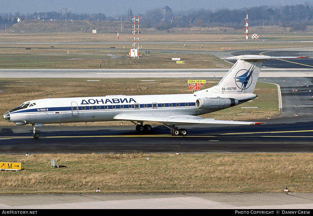 Aircraft Photo of RA-65796 | Tupolev Tu-134A | Donavia | AirHistory.net #260543
