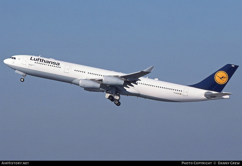 Aircraft Photo of D-AIGM | Airbus A340-313 | Lufthansa | AirHistory.net #260546