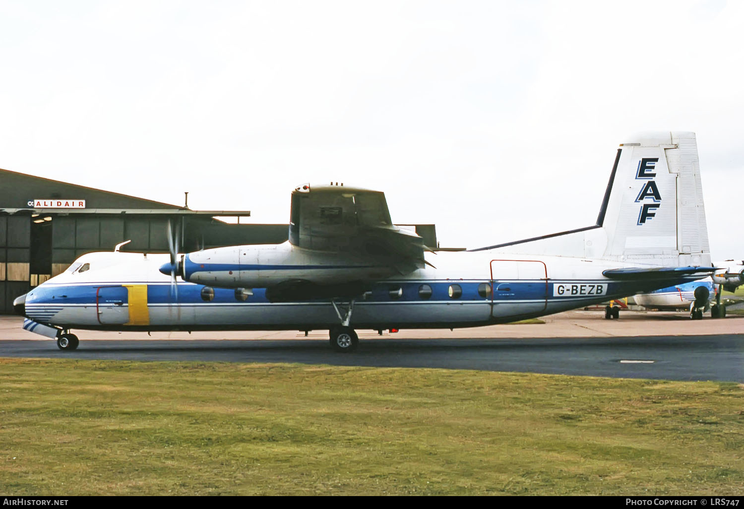Aircraft Photo of G-BEZB | Handley Page HPR-7 Herald 209 | Express Air Freight - EAF | AirHistory.net #260553