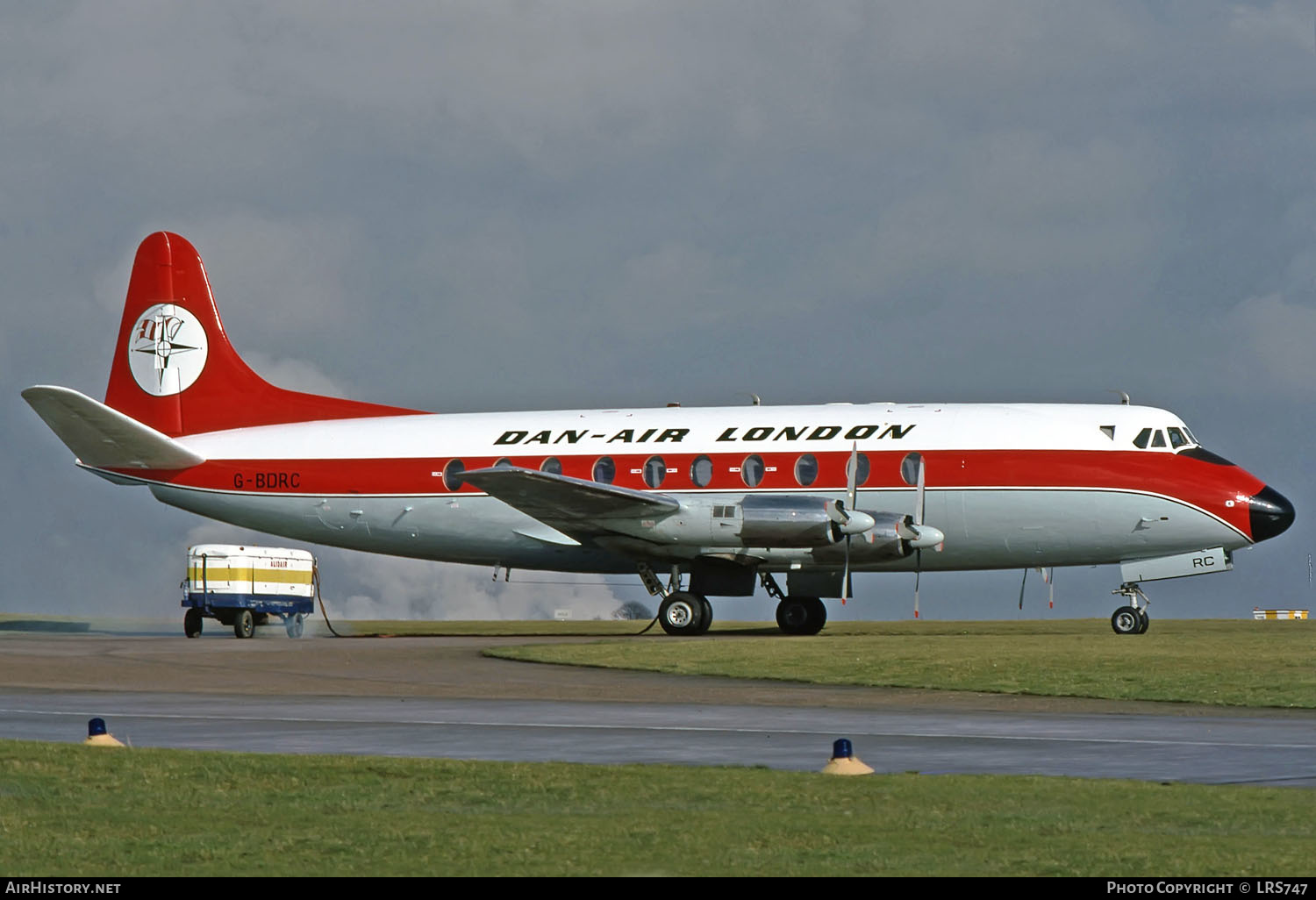 Aircraft Photo of G-BDRC | Vickers 724 Viscount | Dan-Air London | AirHistory.net #260555