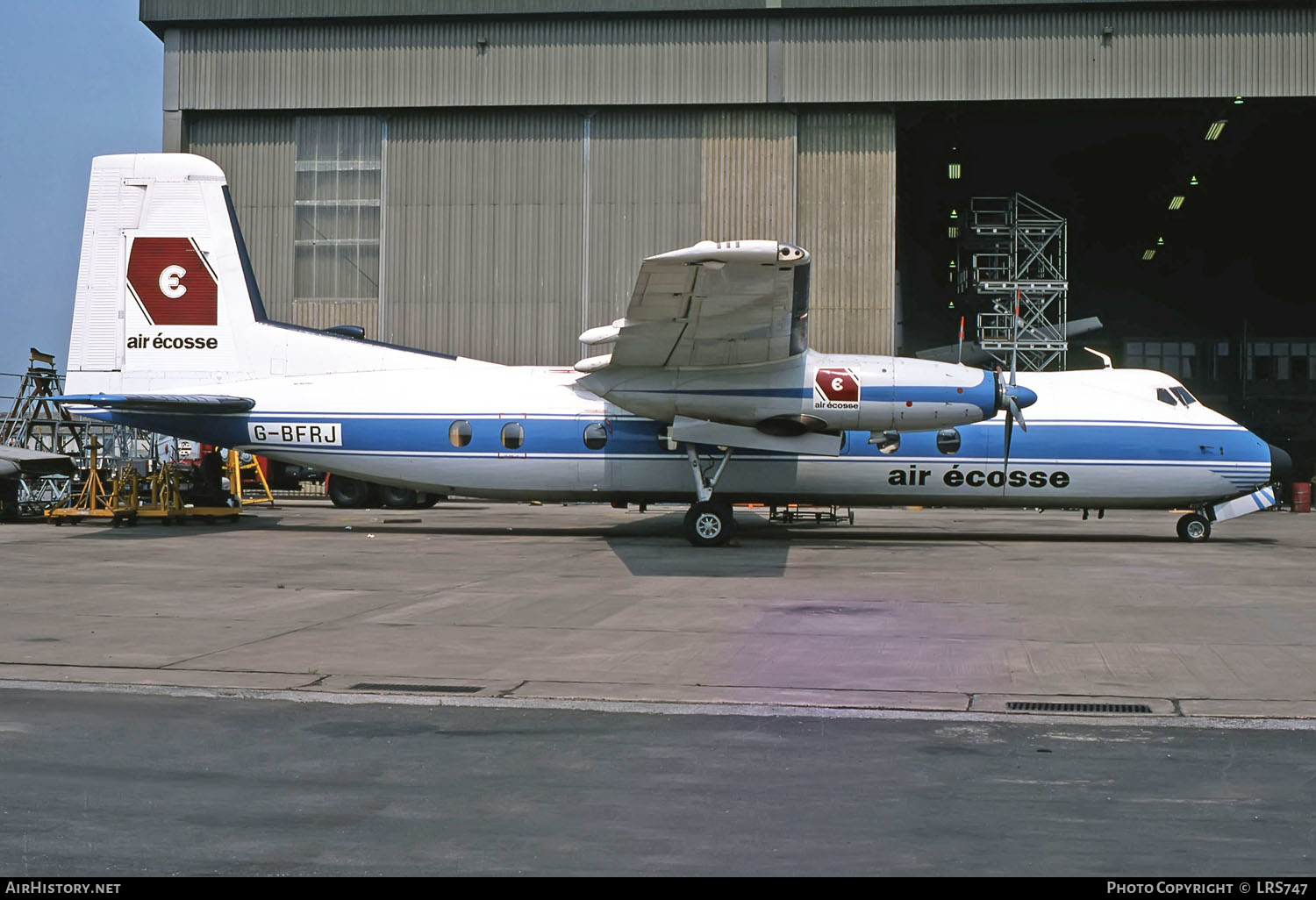 Aircraft Photo of G-BFRJ | Handley Page HPR-7 Herald 209 | Air Écosse | AirHistory.net #260560
