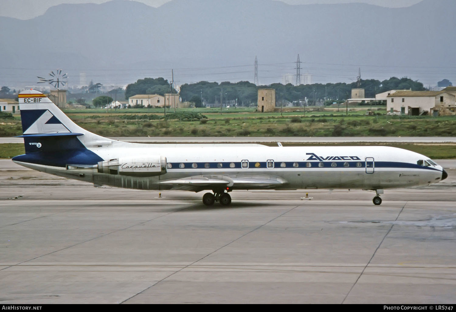 Aircraft Photo of EC-BIF | Sud SE-210 Caravelle 10B1R | Aviaco | AirHistory.net #260561