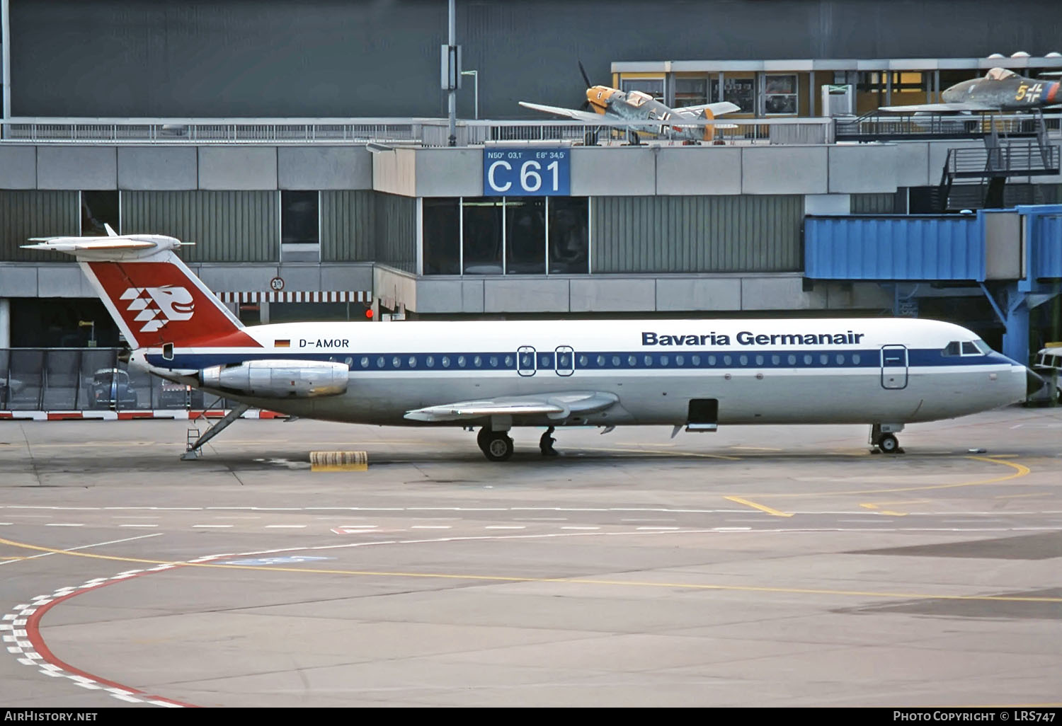 Aircraft Photo of D-AMOR | BAC 111-515FB One-Eleven | Bavaria Germanair | AirHistory.net #260568