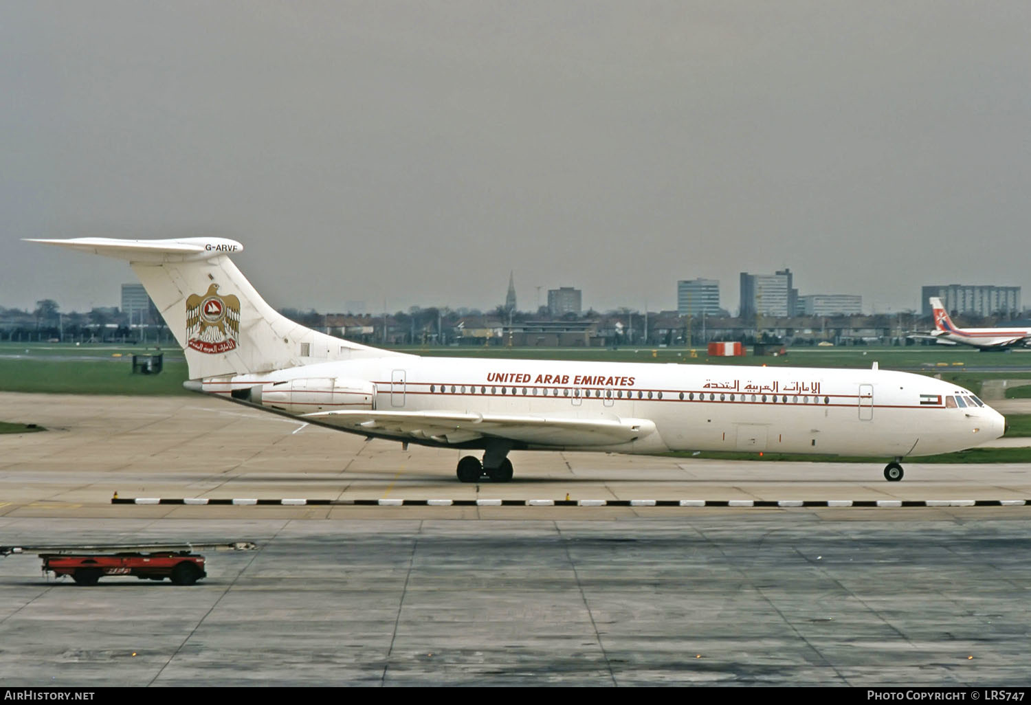Aircraft Photo of G-ARVF | Vickers VC10 Srs1101 | United Arab Emirates Government | AirHistory.net #260575