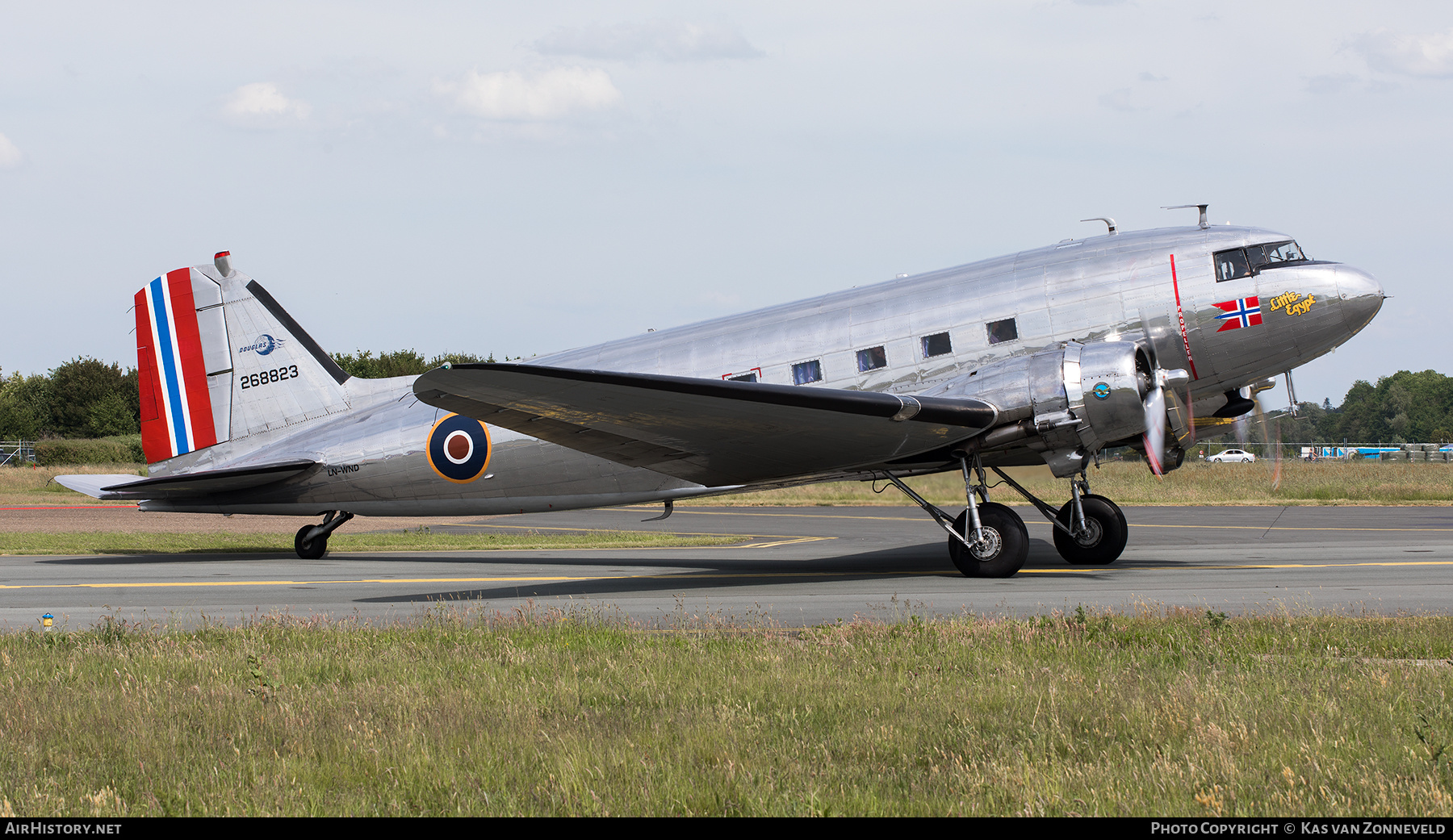 Aircraft Photo of LN-WND / 268823 | Douglas C-53D Skytrooper | Norway - Air Force | AirHistory.net #260608