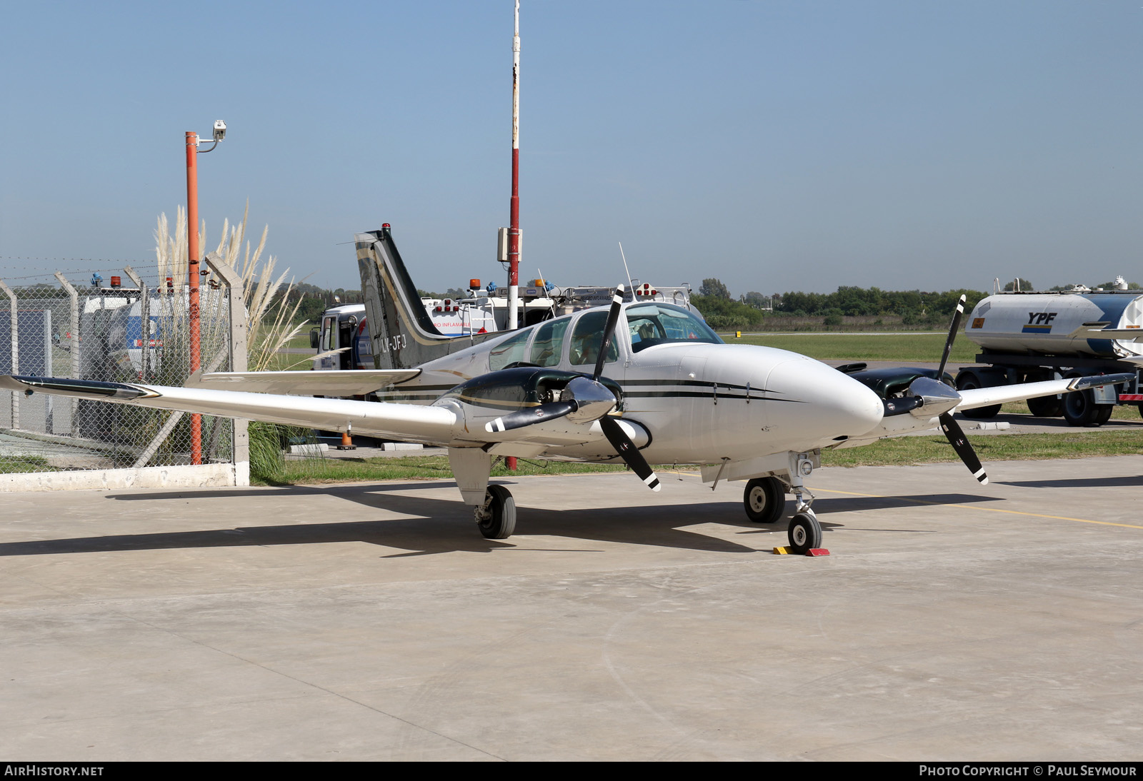 Aircraft Photo of LV-JFJ | Beech C55 Baron (95-C55) | AirHistory.net #260619