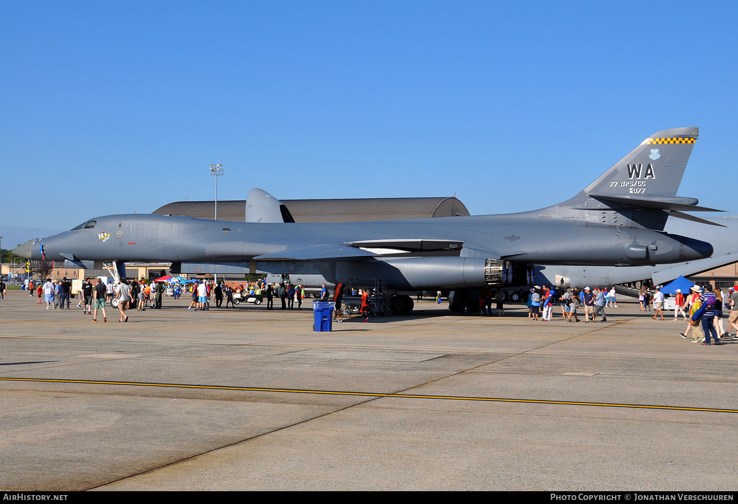 Aircraft Photo of 85-0077 / AF85-077 | Rockwell B-1B Lancer | USA - Air Force | AirHistory.net #260633