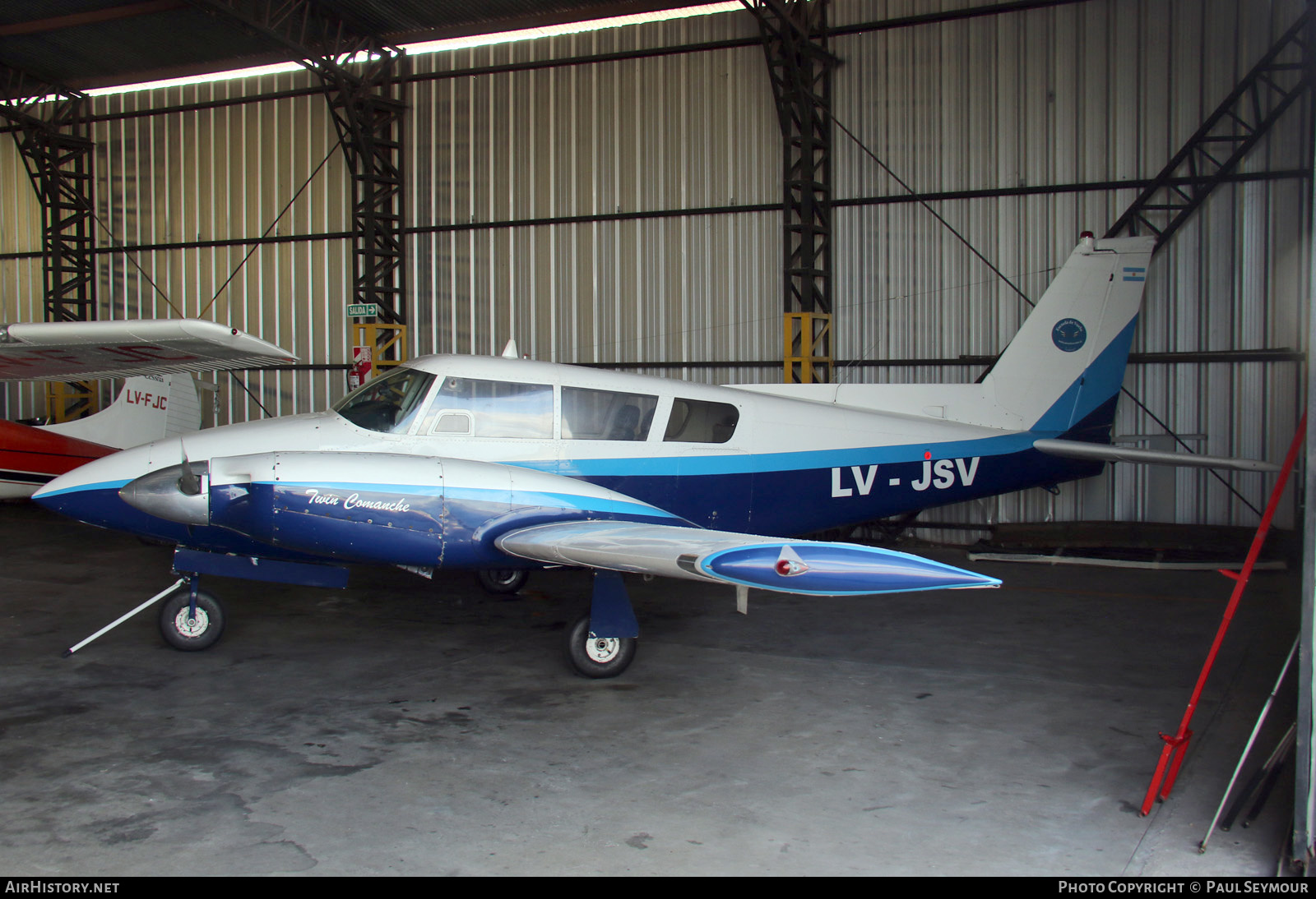 Aircraft Photo of LV-JSV | Piper PA-39-160 Twin Comanche C/R | AirHistory.net #260659