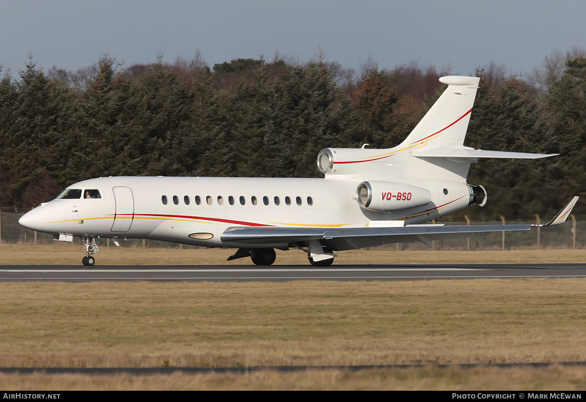Aircraft Photo of VQ-BSO | Dassault Falcon 7X | AirHistory.net #260684