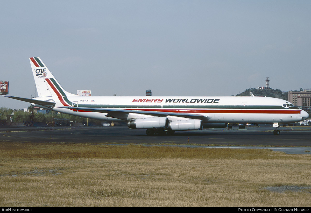 Aircraft Photo of N994CF | McDonnell Douglas DC-8-62(F) | Emery Worldwide | AirHistory.net #260709