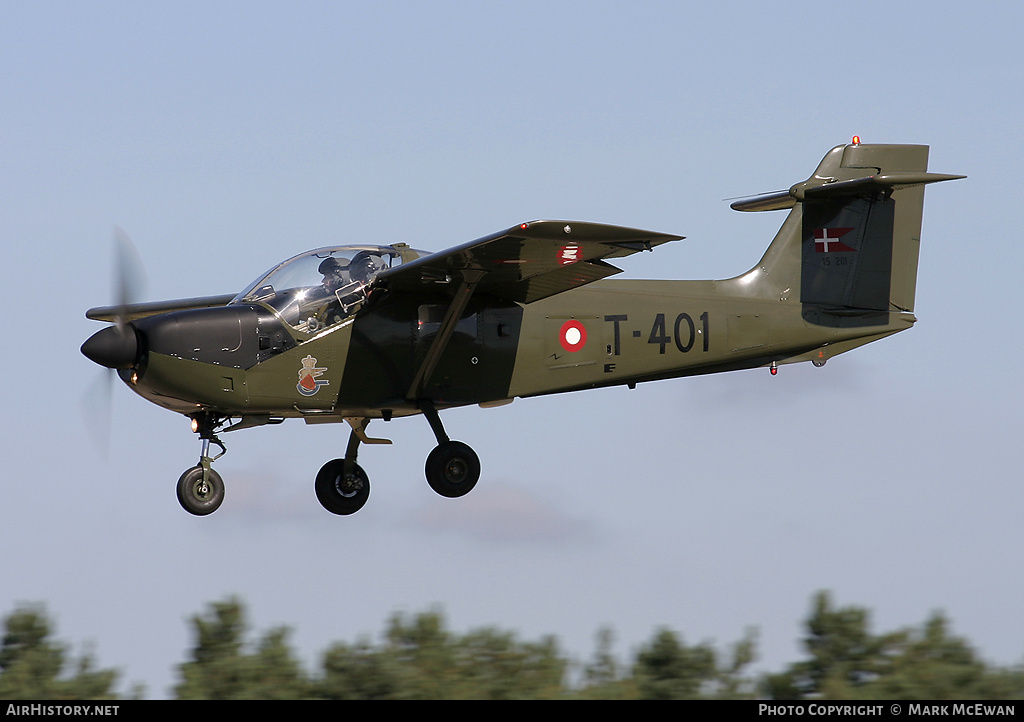 Aircraft Photo of T-401 | Saab T-17 Supporter | Denmark - Air Force | AirHistory.net #260717