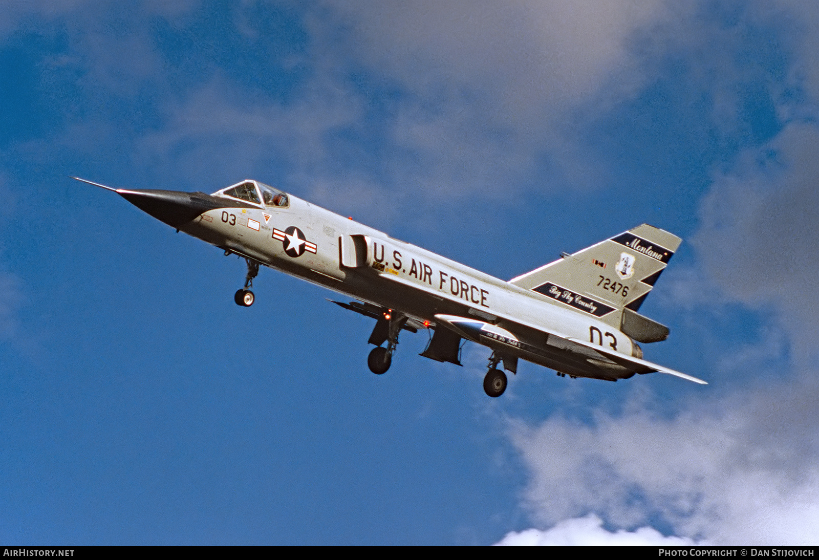 Aircraft Photo of 57-2476 / 72476 | Convair F-106A Delta Dart | USA - Air Force | AirHistory.net #260722
