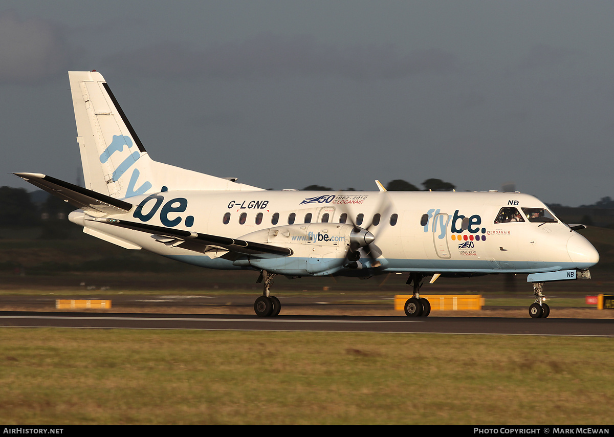 Aircraft Photo of G-LGNB | Saab 340B | Flybe | AirHistory.net #260730