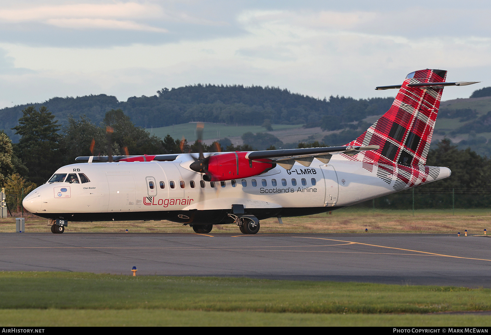 Aircraft Photo of G-LMRB | ATR ATR-42-500 | Loganair | AirHistory.net #260742