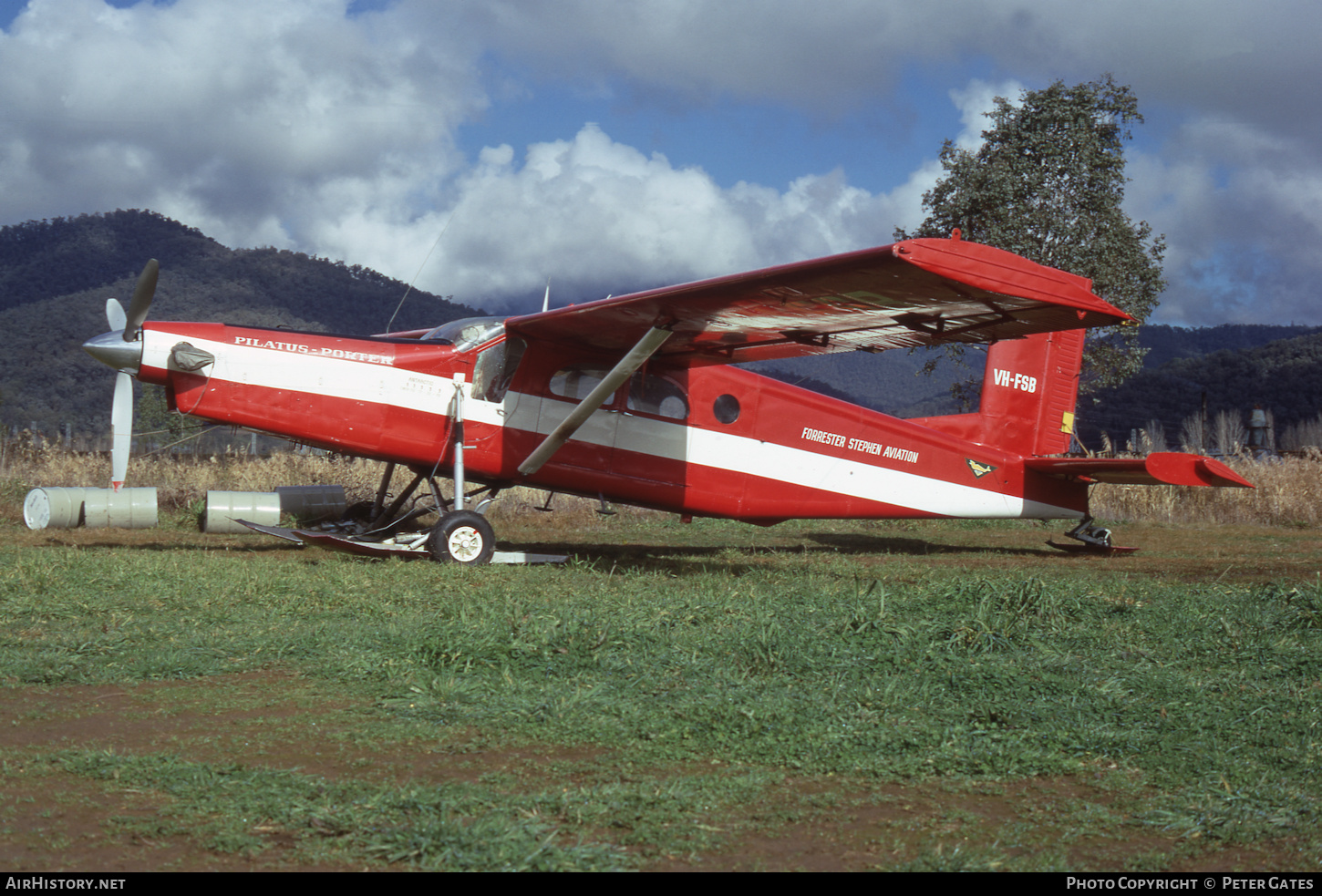 Aircraft Photo of VH-FSB | Pilatus PC-6/B1-H2 Turbo Porter | Forrester Stephen Aviation | AirHistory.net #260751