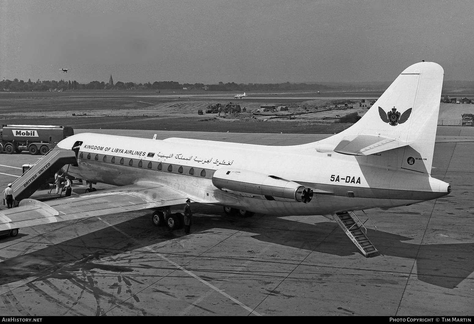 Aircraft Photo of 5A-DAA | Sud SE-210 Caravelle VI-R | Kingdom of Libya Airlines | AirHistory.net #260759