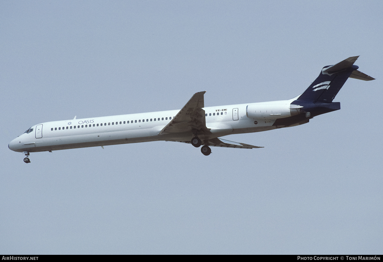 Aircraft Photo of VR-BMI | McDonnell Douglas MD-83 (DC-9-83) | Oasis International Airlines | AirHistory.net #260763