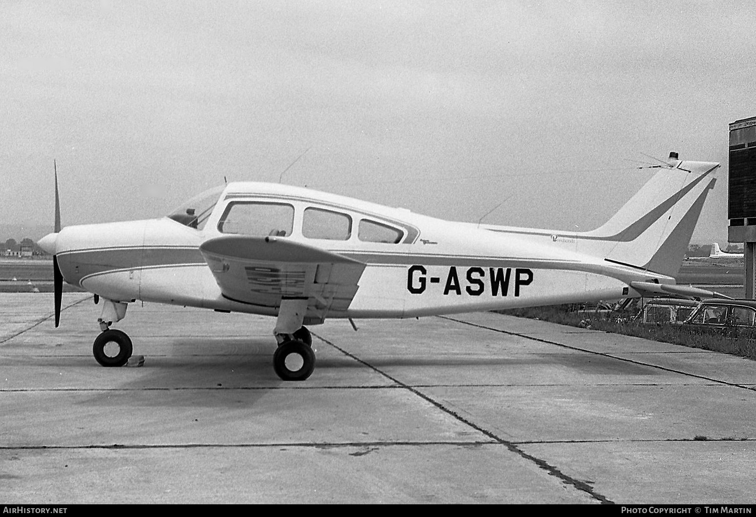 Aircraft Photo of G-ASWP | Beech A23 Musketeer II | AirHistory.net #260773